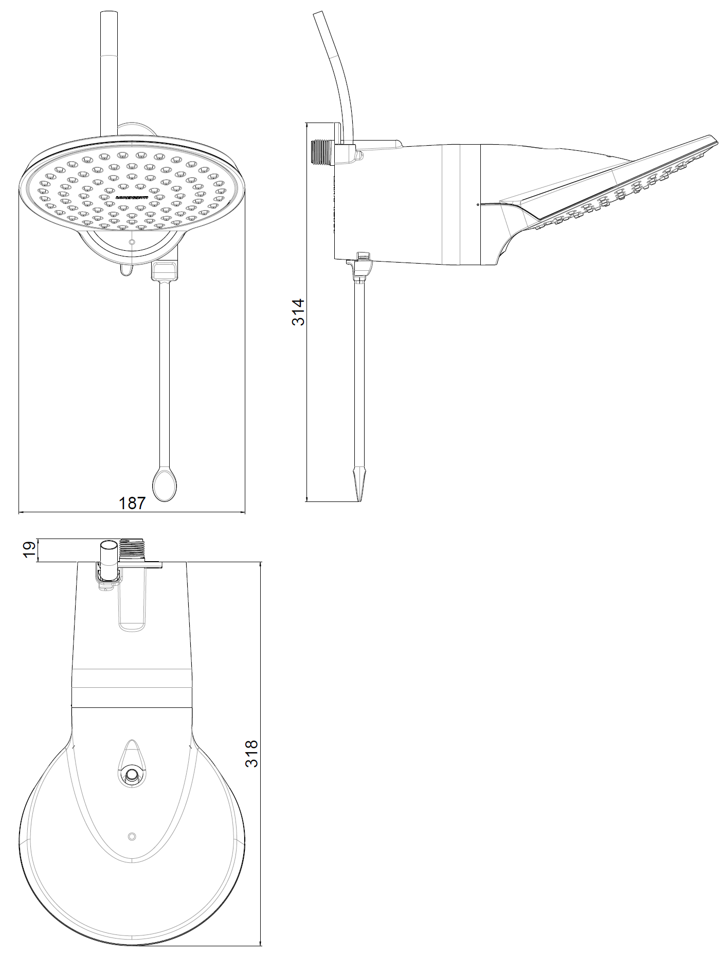 Desenho técnico — Loren Comfort Eletrônica