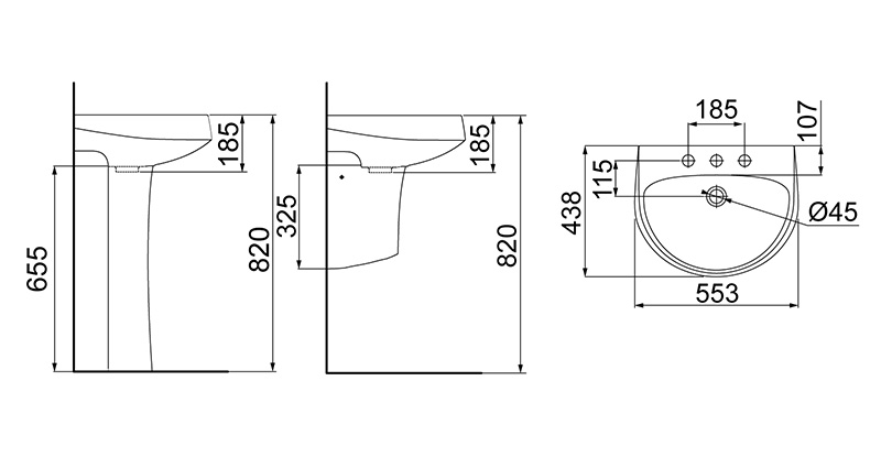 Desenho técnico — Loren Like LC-78