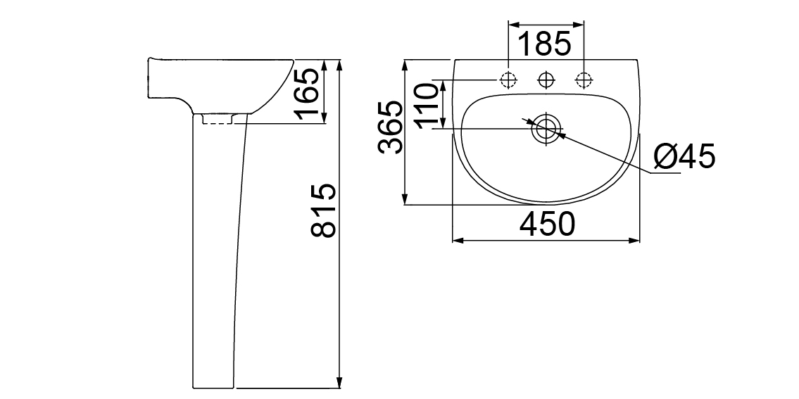 Desenho técnico — LC-30