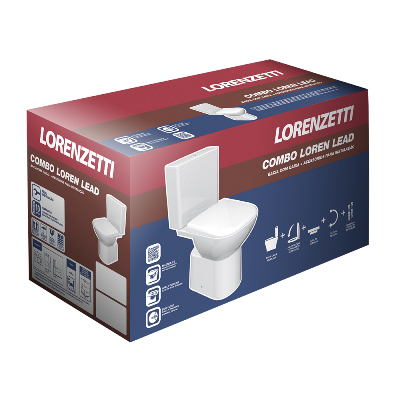 Combo Loren Lead com caixa acoplada
