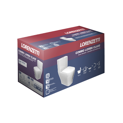 Combo Loren Class com caixa acoplada