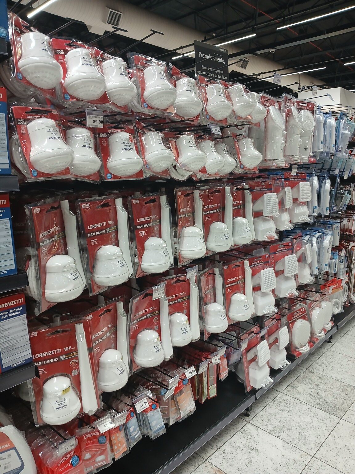 Blocagem de marca com forte contraste