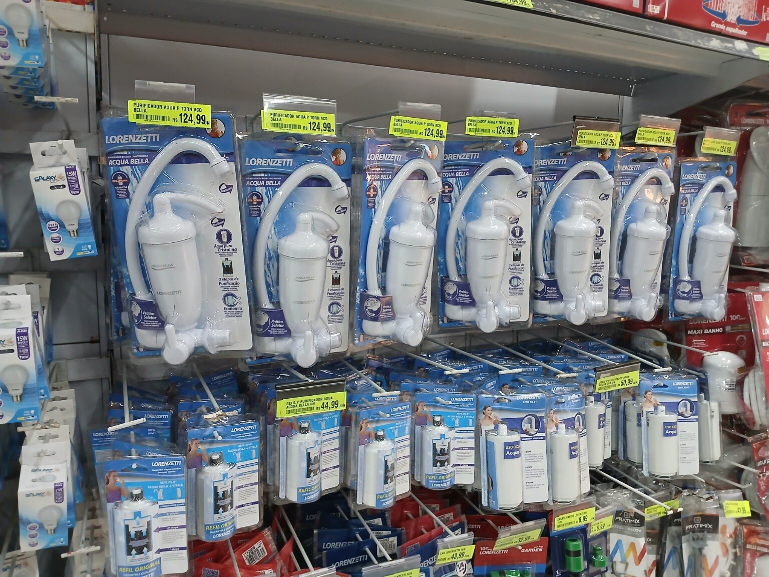 Duchas manuais com preço e variedade